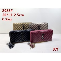 Cheap Yves Saint Laurent YSL Wallets For Women #1051296 Replica Wholesale [$19.00 USD] [ITEM#1051296] on Replica Yves Saint Laurent YSL Wallets