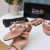 Cheap Dolce &amp; Gabbana D&amp;G Slippers For Women #1051747 Replica Wholesale [$72.00 USD] [ITEM#1051747] on Replica Dolce &amp; Gabbana D&amp;G Slippers