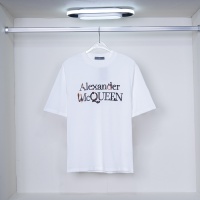 Cheap Alexander McQueen T-shirts Short Sleeved For Unisex #1051849 Replica Wholesale [$27.00 USD] [ITEM#1051849] on Replica Alexander McQueen T-shirts