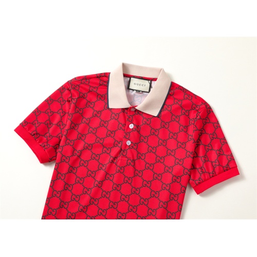 Cheap Gucci T-Shirts Short Sleeved For Men #1053547 Replica Wholesale [$27.00 USD] [ITEM#1053547] on Replica Gucci T-Shirts