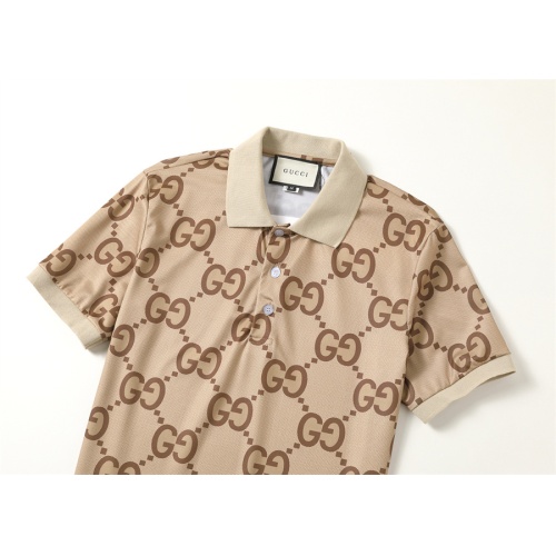 Cheap Gucci T-Shirts Short Sleeved For Men #1053569 Replica Wholesale [$27.00 USD] [ITEM#1053569] on Replica Gucci T-Shirts