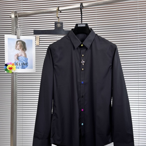 Cheap Philipp Plein PP Shirts Long Sleeved For Men #1053659 Replica Wholesale [$80.00 USD] [ITEM#1053659] on Replica Philipp Plein PP Shirts