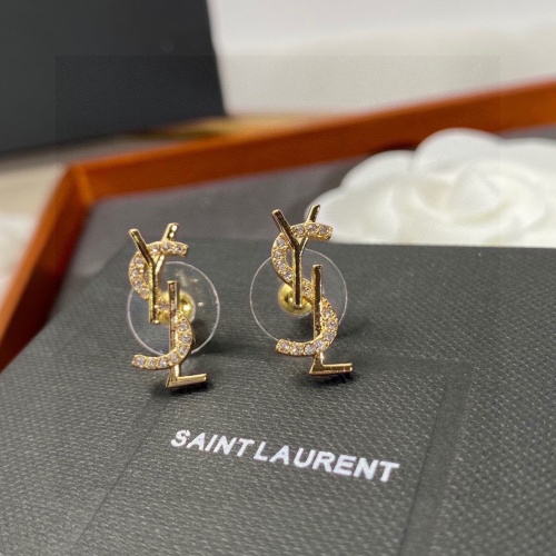 Cheap Yves Saint Laurent YSL Earrings For Women #1054025 Replica Wholesale [$25.00 USD] [ITEM#1054025] on Replica Yves Saint Laurent YSL Earrings