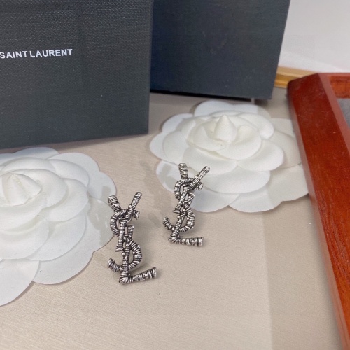 Cheap Yves Saint Laurent YSL Earrings For Women #1054030 Replica Wholesale [$25.00 USD] [ITEM#1054030] on Replica Yves Saint Laurent YSL Earrings