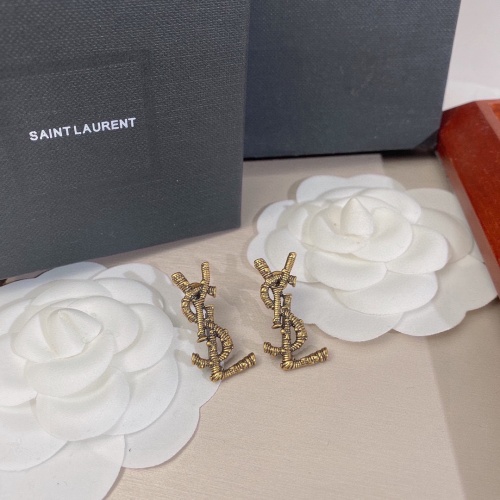 Cheap Yves Saint Laurent YSL Earrings For Women #1054031 Replica Wholesale [$25.00 USD] [ITEM#1054031] on Replica Yves Saint Laurent YSL Earrings