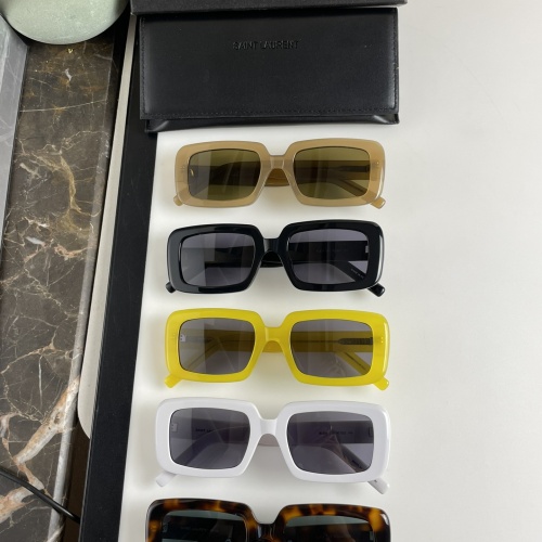 Cheap Yves Saint Laurent YSL AAA Quality Sunglassses #1054164 Replica Wholesale [$45.00 USD] [ITEM#1054164] on Replica Yves Saint Laurent YSL AAA Quality Sunglasses