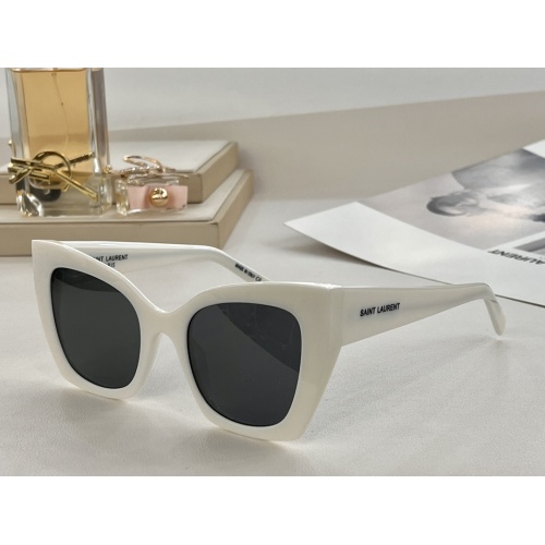 Cheap Yves Saint Laurent YSL AAA Quality Sunglassses #1054237 Replica Wholesale [$60.00 USD] [ITEM#1054237] on Replica Yves Saint Laurent YSL AAA Quality Sunglasses