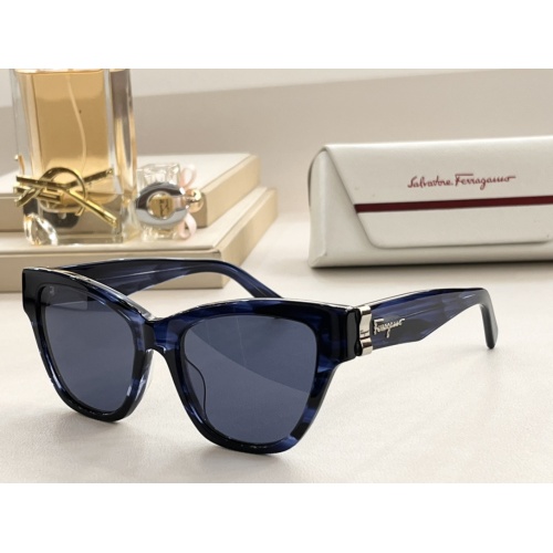 Cheap Salvatore Ferragamo AAA Quality Sunglasses #1054279 Replica Wholesale [$60.00 USD] [ITEM#1054279] on Replica Salvatore Ferragamo AAA Quality Sunglasses