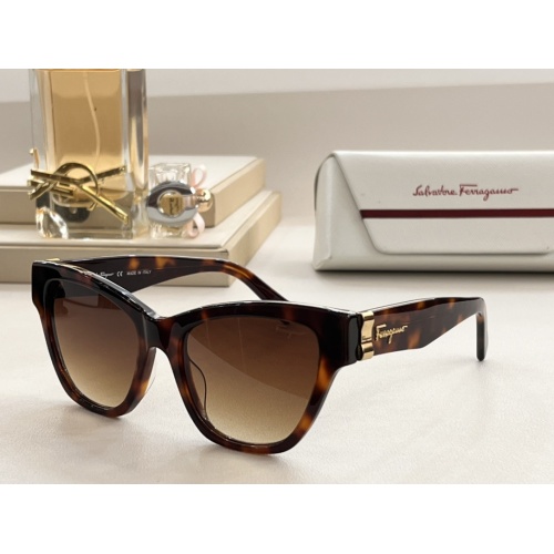 Salvatore Ferragamo AAA Quality Sunglasses #1054280