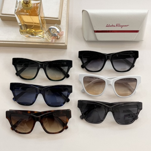 Cheap Salvatore Ferragamo AAA Quality Sunglasses #1054282 Replica Wholesale [$60.00 USD] [ITEM#1054282] on Replica Salvatore Ferragamo AAA Quality Sunglasses