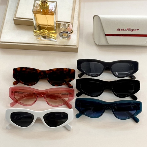 Cheap Salvatore Ferragamo AAA Quality Sunglasses #1054287 Replica Wholesale [$60.00 USD] [ITEM#1054287] on Replica Salvatore Ferragamo AAA Quality Sunglasses
