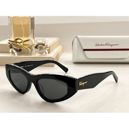 Cheap Salvatore Ferragamo AAA Quality Sunglasses #1054289 Replica Wholesale [$60.00 USD] [ITEM#1054289] on Replica Salvatore Ferragamo AAA Quality Sunglasses