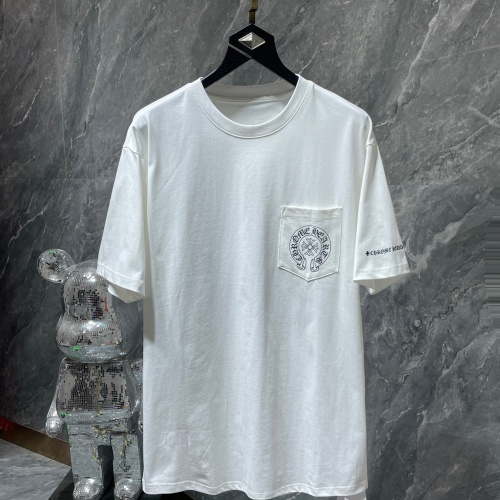 Cheap Chrome Hearts T-Shirts Short Sleeved For Unisex #1054555 Replica Wholesale [$32.00 USD] [ITEM#1054555] on Replica Chrome Hearts T-Shirts