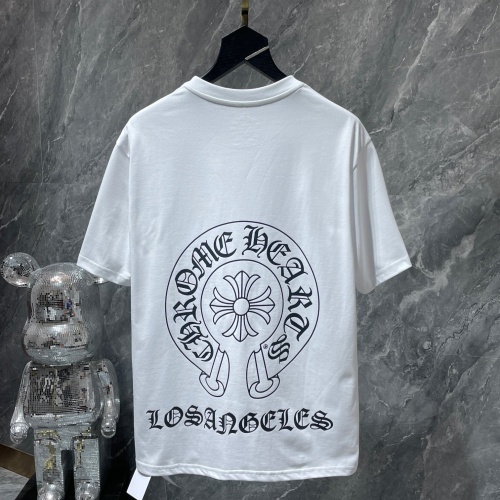 Cheap Chrome Hearts T-Shirts Short Sleeved For Unisex #1054557 Replica Wholesale [$32.00 USD] [ITEM#1054557] on Replica Chrome Hearts T-Shirts