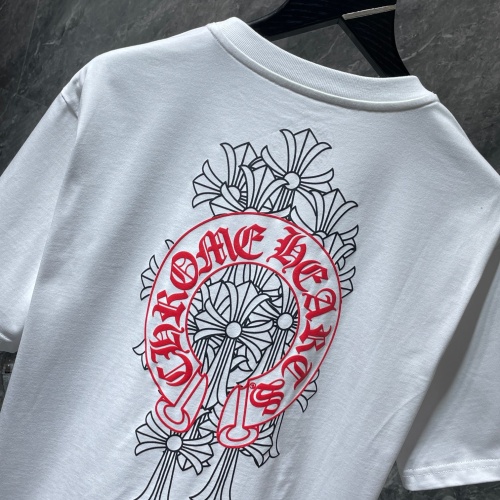 Cheap Chrome Hearts T-Shirts Short Sleeved For Unisex #1054581 Replica Wholesale [$34.00 USD] [ITEM#1054581] on Replica Chrome Hearts T-Shirts