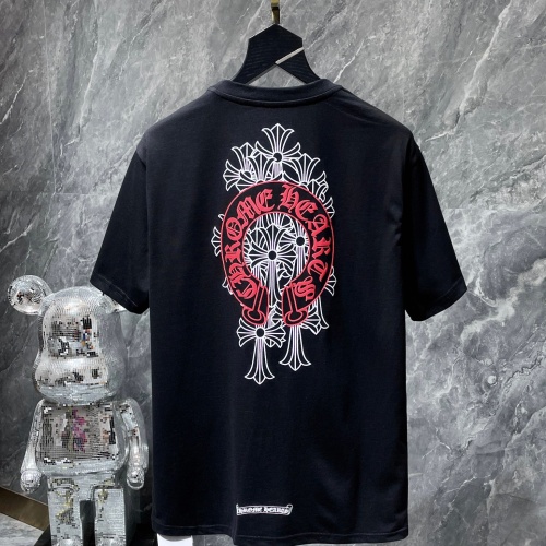 Cheap Chrome Hearts T-Shirts Short Sleeved For Unisex #1054582 Replica Wholesale [$34.00 USD] [ITEM#1054582] on Replica Chrome Hearts T-Shirts