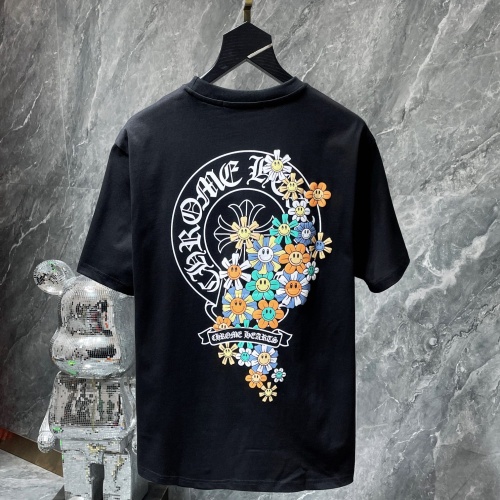 Cheap Chrome Hearts T-Shirts Short Sleeved For Unisex #1054584 Replica Wholesale [$32.00 USD] [ITEM#1054584] on Replica Chrome Hearts T-Shirts