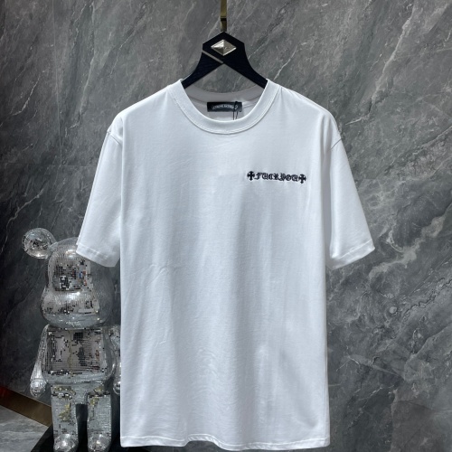Cheap Chrome Hearts T-Shirts Short Sleeved For Unisex #1054589 Replica Wholesale [$36.00 USD] [ITEM#1054589] on Replica Chrome Hearts T-Shirts