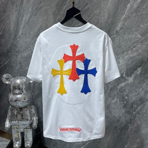 Cheap Chrome Hearts T-Shirts Short Sleeved For Unisex #1054591 Replica Wholesale [$36.00 USD] [ITEM#1054591] on Replica Chrome Hearts T-Shirts
