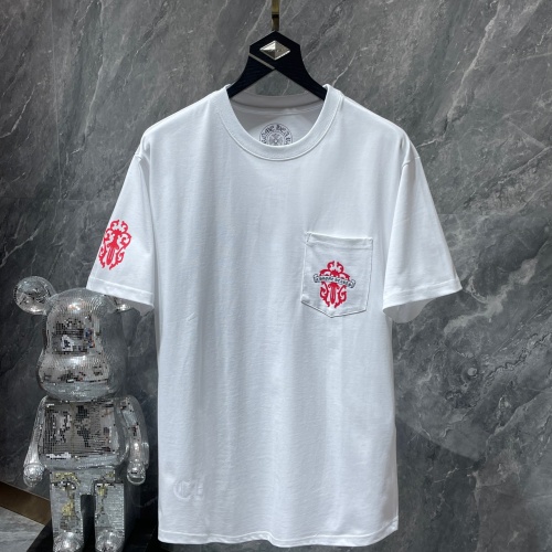 Cheap Chrome Hearts T-Shirts Short Sleeved For Unisex #1054678 Replica Wholesale [$32.00 USD] [ITEM#1054678] on Replica Chrome Hearts T-Shirts
