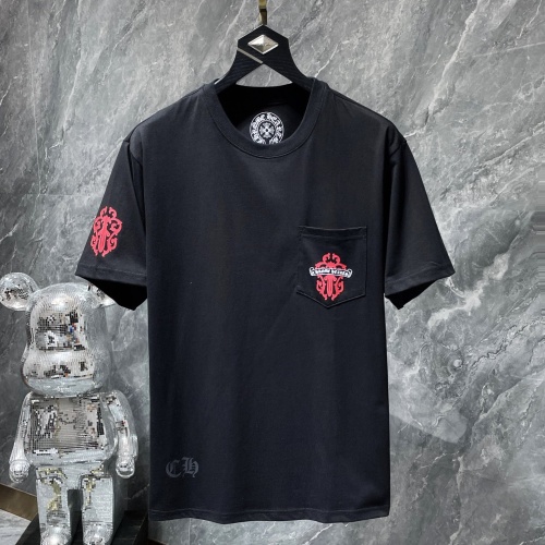 Cheap Chrome Hearts T-Shirts Short Sleeved For Unisex #1054679 Replica Wholesale [$32.00 USD] [ITEM#1054679] on Replica Chrome Hearts T-Shirts