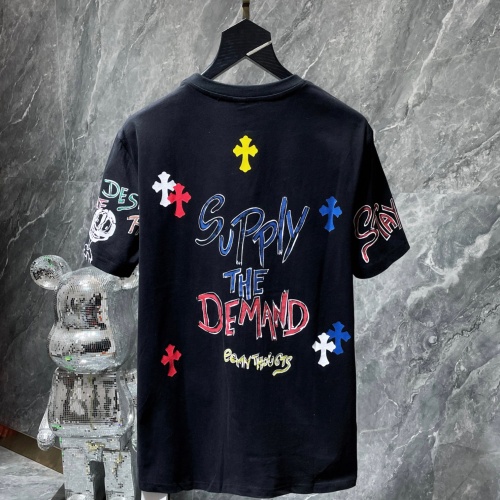 Cheap Chrome Hearts T-Shirts Short Sleeved For Unisex #1054682 Replica Wholesale [$34.00 USD] [ITEM#1054682] on Replica Chrome Hearts T-Shirts