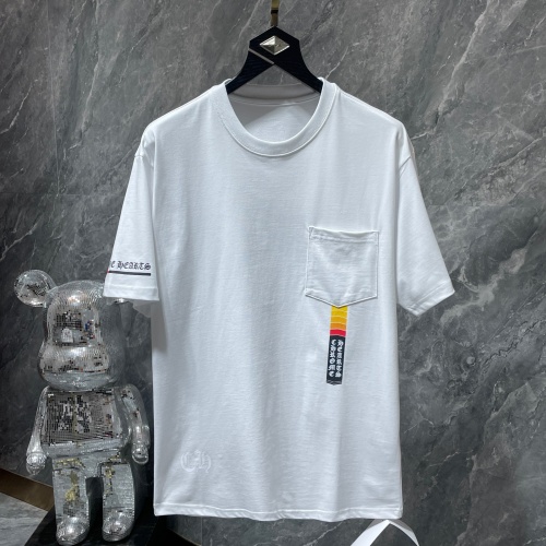 Cheap Chrome Hearts T-Shirts Short Sleeved For Unisex #1054683 Replica Wholesale [$32.00 USD] [ITEM#1054683] on Replica Chrome Hearts T-Shirts