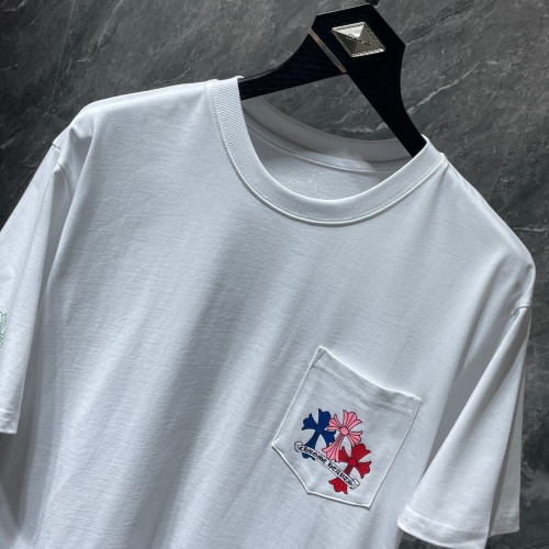 Cheap Chrome Hearts T-Shirts Short Sleeved For Unisex #1054685 Replica Wholesale [$34.00 USD] [ITEM#1054685] on Replica Chrome Hearts T-Shirts