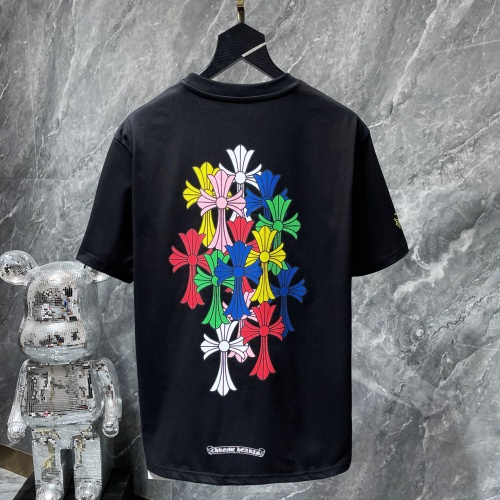 Cheap Chrome Hearts T-Shirts Short Sleeved For Unisex #1054686 Replica Wholesale [$34.00 USD] [ITEM#1054686] on Replica Chrome Hearts T-Shirts
