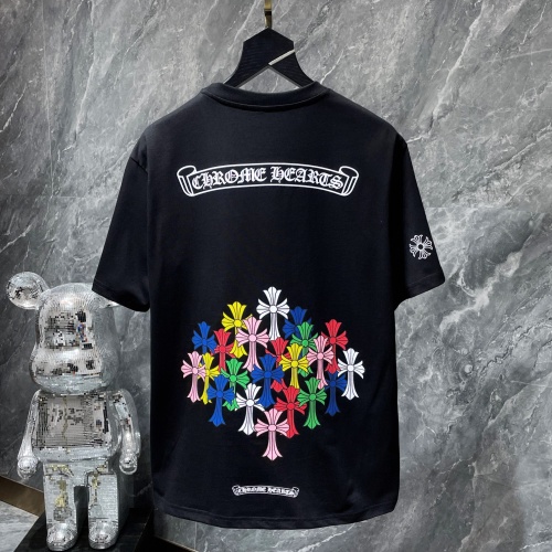 Cheap Chrome Hearts T-Shirts Short Sleeved For Unisex #1054688 Replica Wholesale [$34.00 USD] [ITEM#1054688] on Replica Chrome Hearts T-Shirts