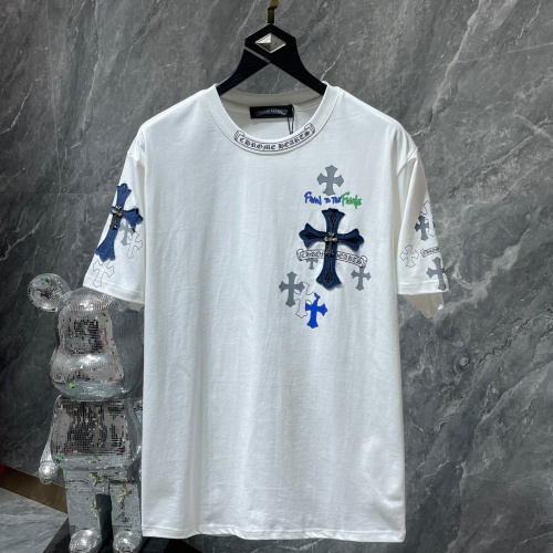 Cheap Chrome Hearts T-Shirts Short Sleeved For Unisex #1054709 Replica Wholesale [$38.00 USD] [ITEM#1054709] on Replica Chrome Hearts T-Shirts