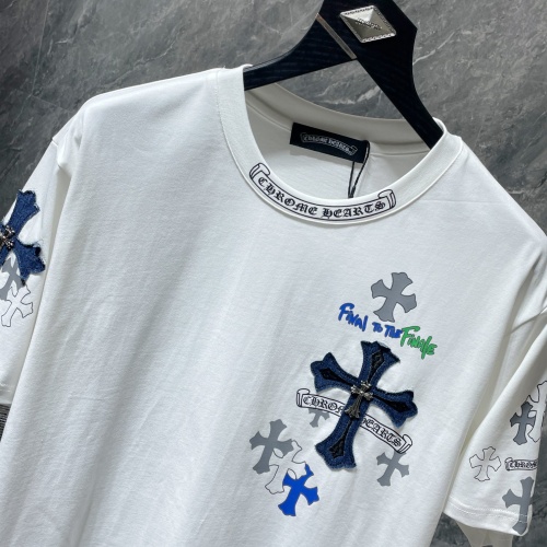 Cheap Chrome Hearts T-Shirts Short Sleeved For Unisex #1054709 Replica Wholesale [$38.00 USD] [ITEM#1054709] on Replica Chrome Hearts T-Shirts