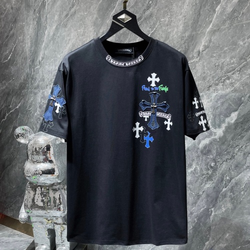 Cheap Chrome Hearts T-Shirts Short Sleeved For Unisex #1054710 Replica Wholesale [$38.00 USD] [ITEM#1054710] on Replica Chrome Hearts T-Shirts