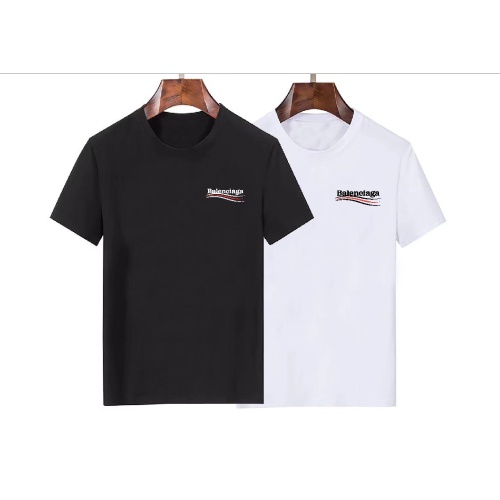 Cheap Balenciaga T-Shirts Short Sleeved For Men #1054725 Replica Wholesale [$23.00 USD] [ITEM#1054725] on Replica Balenciaga T-Shirts