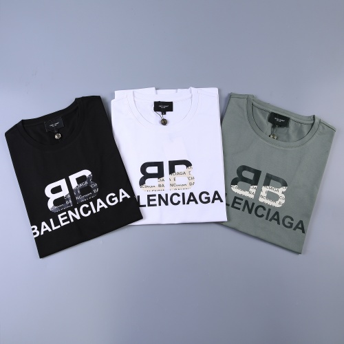 Cheap Balenciaga T-Shirts Short Sleeved For Men #1055105 Replica Wholesale [$29.00 USD] [ITEM#1055105] on Replica Balenciaga T-Shirts
