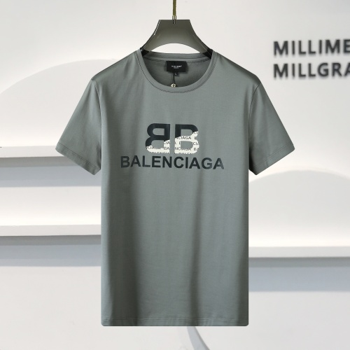 Cheap Balenciaga T-Shirts Short Sleeved For Men #1055106 Replica Wholesale [$29.00 USD] [ITEM#1055106] on Replica Balenciaga T-Shirts