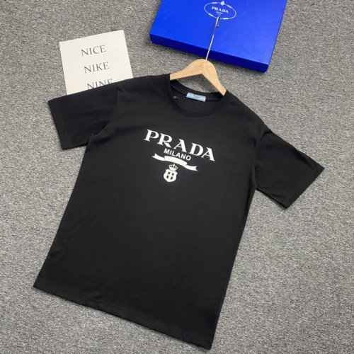 Cheap Prada T-Shirts Short Sleeved For Unisex #1055139 Replica Wholesale [$39.00 USD] [ITEM#1055139] on Replica Prada T-Shirts