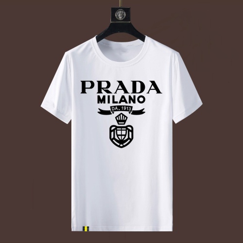 Cheap Prada T-Shirts Short Sleeved For Men #1055381 Replica Wholesale [$40.00 USD] [ITEM#1055381] on Replica Prada T-Shirts