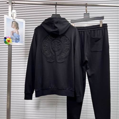 Cheap Chrome Hearts Tracksuits Long Sleeved For Men #1055414 Replica Wholesale [$125.00 USD] [ITEM#1055414] on Replica Chrome Hearts Tracksuits