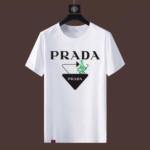 Cheap Prada T-Shirts Short Sleeved For Men #1055432 Replica Wholesale [$40.00 USD] [ITEM#1055432] on Replica Prada T-Shirts