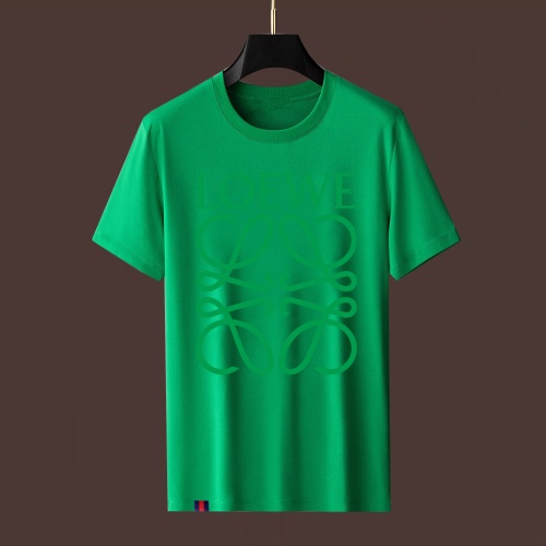 Cheap LOEWE T-Shirts Short Sleeved For Men #1055469 Replica Wholesale [$40.00 USD] [ITEM#1055469] on Replica LOEWE T-Shirts