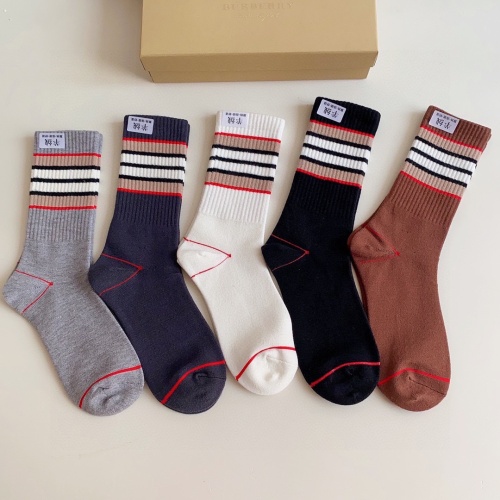 Cheap Burberry Socks #1055493 Replica Wholesale [$29.00 USD] [ITEM#1055493] on Replica Burberry Socks