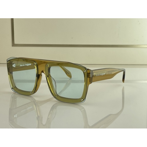 Cheap Alexander McQueen AAA Quality Sunglasses #1055969 Replica Wholesale [$60.00 USD] [ITEM#1055969] on Replica Alexander McQueen AAA Quality Sunglasses