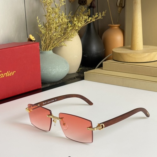 Cheap Cartier AAA Quality Sunglassess #1056117 Replica Wholesale [$60.00 USD] [ITEM#1056117] on Replica Cartier AAA Quality Sunglassess