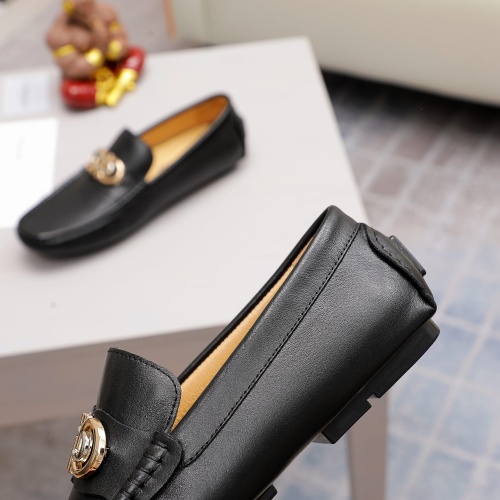 Cheap Salvatore Ferragamo Leather Shoes For Men #1056285 Replica Wholesale [$68.00 USD] [ITEM#1056285] on Replica Salvatore Ferragamo Leather Shoes