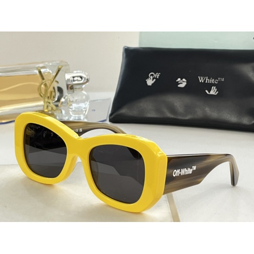 Cheap Off-White AAA Quality Sunglasses #1056463 Replica Wholesale [$64.00 USD] [ITEM#1056463] on Replica Off-White AAA Quality Sunglasses