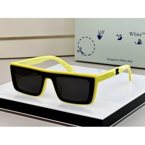 Cheap Off-White AAA Quality Sunglasses #1056472 Replica Wholesale [$68.00 USD] [ITEM#1056472] on Replica Off-White AAA Quality Sunglasses