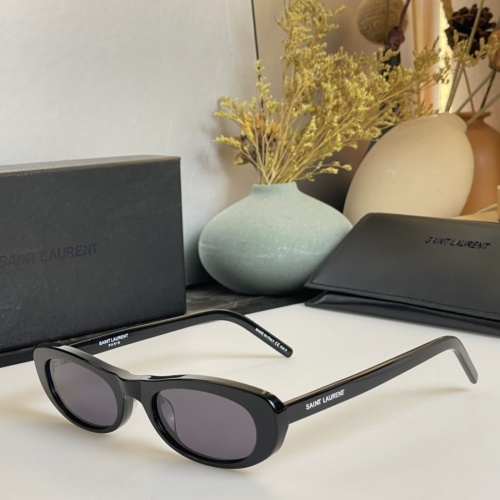 Cheap Yves Saint Laurent YSL AAA Quality Sunglasses #1056613 Replica Wholesale [$48.00 USD] [ITEM#1056613] on Replica Yves Saint Laurent YSL AAA Quality Sunglasses