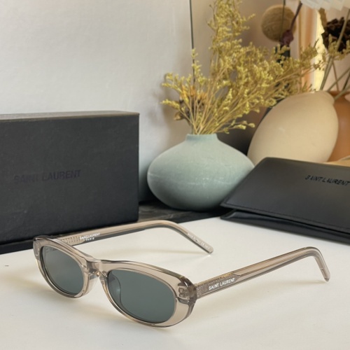 Cheap Yves Saint Laurent YSL AAA Quality Sunglasses #1056617 Replica Wholesale [$48.00 USD] [ITEM#1056617] on Replica Yves Saint Laurent YSL AAA Quality Sunglasses