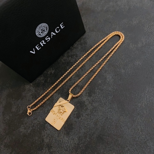 Cheap Versace Necklace #1057365 Replica Wholesale [$40.00 USD] [ITEM#1057365] on Replica Versace Necklaces